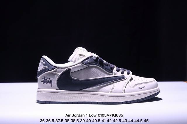 海外爆款限量发售！公司级 Travis Scott X Fragment Design X Jordan Air Jordan 1 Low Og Sp 多方联名