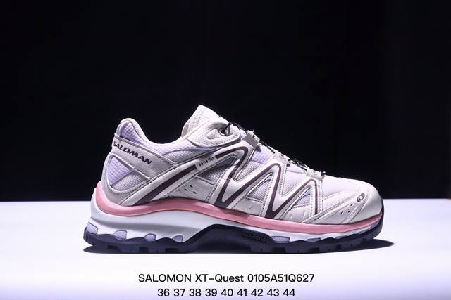 Salomon萨洛蒙 Xt-Quest 百搭 防滑耐磨 低帮 户外功能鞋 男女同款 香草色 Xm0105Q627