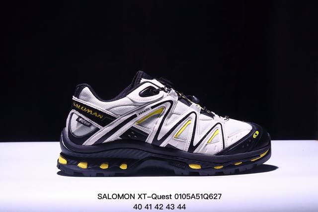 Salomon萨洛蒙 Xt-Quest 百搭 防滑耐磨 低帮 户外功能鞋 男女同款 香草色 Xm0105Q627