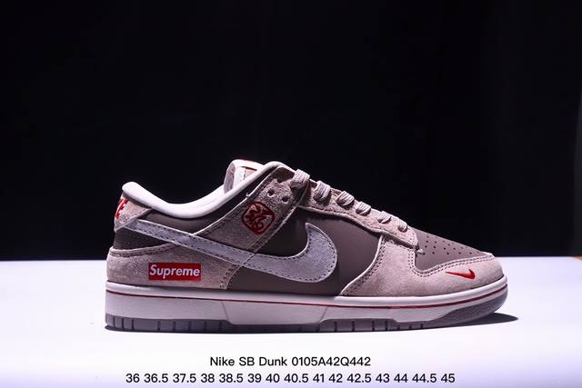 Nike Sb Dunk Low“蛇年联名 猪八藏蓝勾” 周年高端定制 低帮休闲板鞋 定制鞋盒 大厂纯原品质出货 超高清洁度 皮料切割干净无任何毛边 细节完美