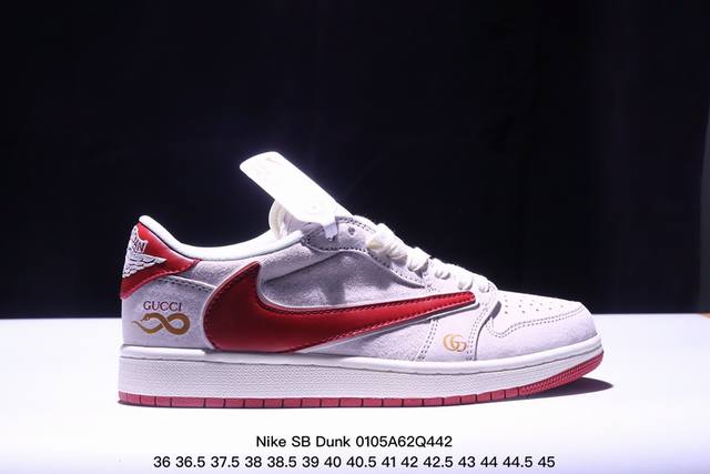 海外爆款限量发售！公司级 Nike Sb Dunk Low“蛇年系列 绑带黑勾“高端定制 低帮休闲板鞋 定制鞋盒 大厂纯原品质出货 超高清洁度 皮料切割干净无任