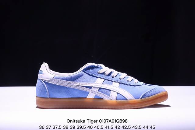 公司级亚瑟士 Onitsuka Tiger Tokuten 复古低帮休闲跑鞋 实拍首发 Tokuten的灵感来源于80年代的室内用鞋 T-Toe前足补强设计 室