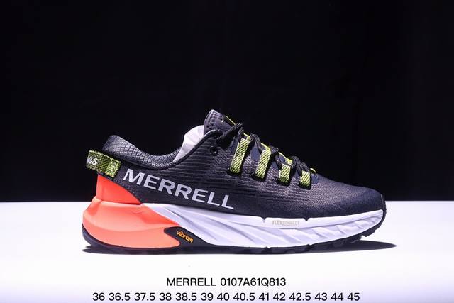 公司级wild Things × Merrell迈乐 Agility Peak 4 简约舒适蜂鸟户外 织物防滑耐磨透气 低帮 越野跑步鞋 货号:Ml067348