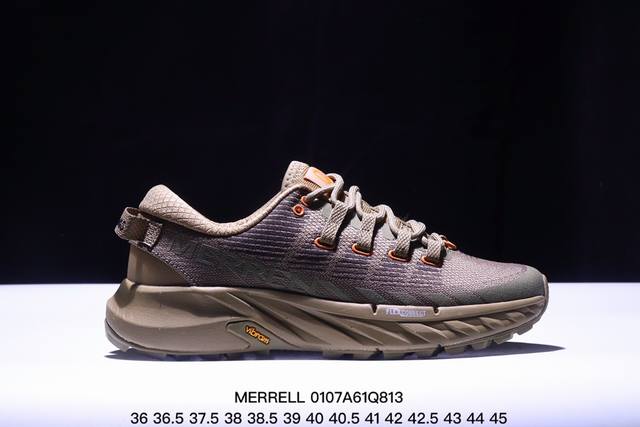 公司级wild Things × Merrell迈乐 Agility Peak 4 简约舒适蜂鸟户外 织物防滑耐磨透气 低帮 越野跑步鞋 货号:Ml067348