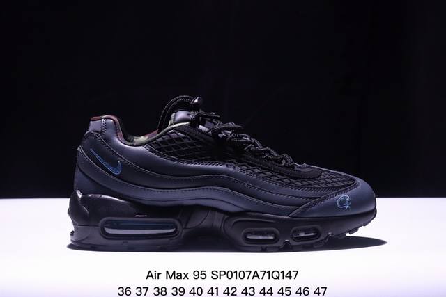 Nike 耐克 Air Max 95 Sp Tn 潮流百搭 气垫缓震 休闲防滑运动板鞋 尺码36-47 Xm0107Q147