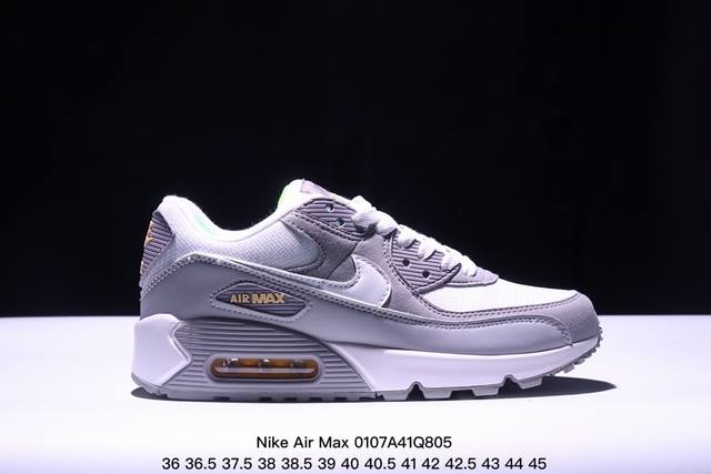 公司级nike Air Max 90初代系列低帮复古气垫百搭休闲运动慢跑 Xm0107Q805