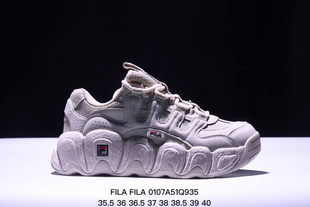 斐乐fila Fila斐乐情侣款 新款可颂复古百搭运动板鞋 尺码35.5-40半 Xm0107Q935