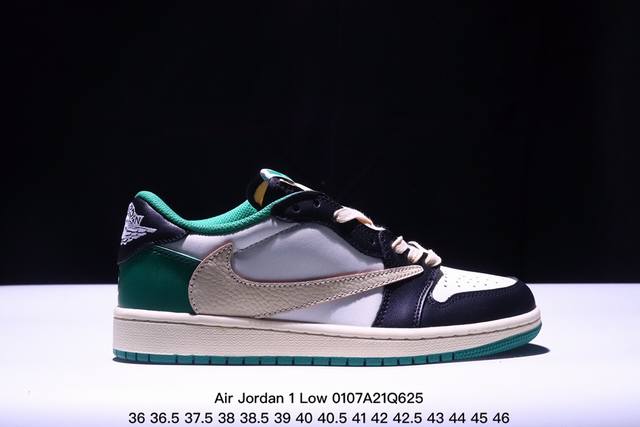 Air Jordan 1 Low Og Sp 乔丹1代低帮板鞋 倒勾限定 牛皮材质 真标带半码 Size:36-46码 Xm0107Q625