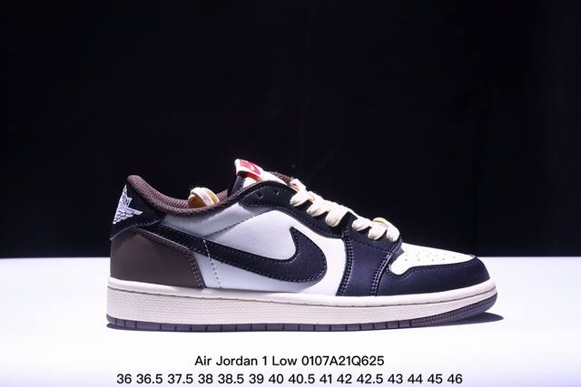 Air Jordan 1 Low Og Sp 乔丹1代低帮板鞋 倒勾限定 牛皮材质 真标带半码 Size:36-46码 Xm0107Q625