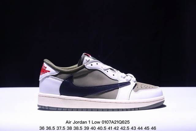 Air Jordan 1 Low Og Sp 乔丹1代低帮板鞋 倒勾限定 牛皮材质 真标带半码 Size:36-46码 Xm0107Q625