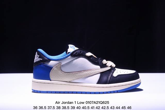 Air Jordan 1 Low Og Sp 乔丹1代低帮板鞋 倒勾限定 牛皮材质 真标带半码 Size:36-46码 Xm0107Q625