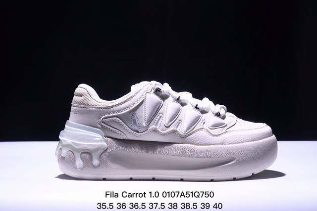 斐乐fila Carrot 斐乐百搭休闲轻松舒适防滑减震耐磨萝卜鞋 F12W431212Fpb 码数：36 36.5 37.5 38 38.5 39 40 Xm