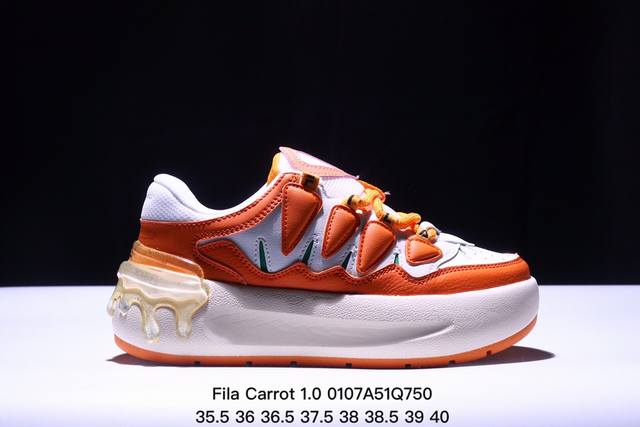 斐乐fila Carrot 斐乐百搭休闲轻松舒适防滑减震耐磨萝卜鞋 F12W431212Fpb 码数：36 36.5 37.5 38 38.5 39 40 Xm