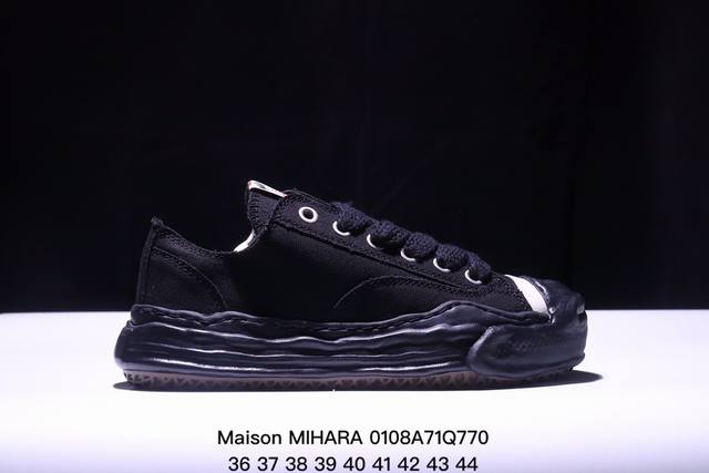 公司级 原装级别 三原康裕mmy Maison Mihara Yasuhiro Original Sole Canvas Low 余文乐挚爱单品 复古溶解风日本