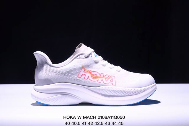 小红书推荐hoka W Mach 6全新配色 这个品牌来自于新西兰的毛利语，Hoka表示大地，One One表示飞越，连起来就是飞越地平线，One One不是读