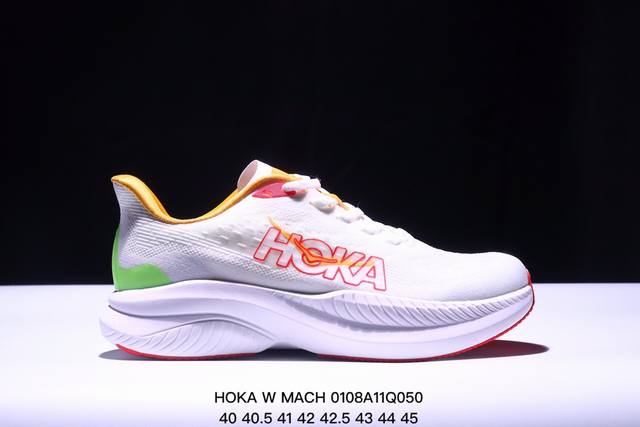 小红书推荐hoka W Mach 6全新配色 这个品牌来自于新西兰的毛利语，Hoka表示大地，One One表示飞越，连起来就是飞越地平线，One One不是读