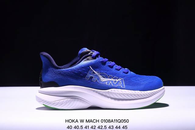 小红书推荐hoka W Mach 6全新配色 这个品牌来自于新西兰的毛利语，Hoka表示大地，One One表示飞越，连起来就是飞越地平线，One One不是读