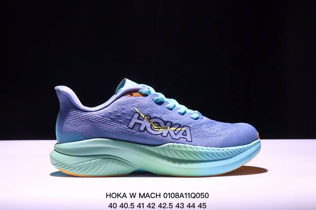 小红书推荐hoka W Mach 6全新配色 这个品牌来自于新西兰的毛利语，Hoka表示大地，One One表示飞越，连起来就是飞越地平线，One One不是读