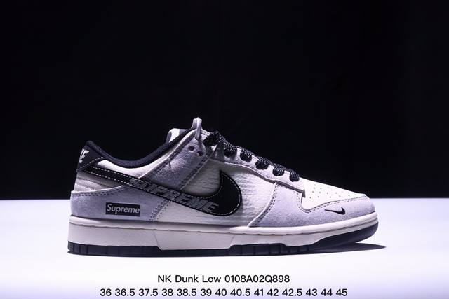 公司级nk Dunk Low Retro “Diy高端定制” 低帮休闲运动板鞋 原装头层材料 用料绝不含糊 独家版型蒸餾加工帶來的是更好的视觉和脚感体验 清洁度