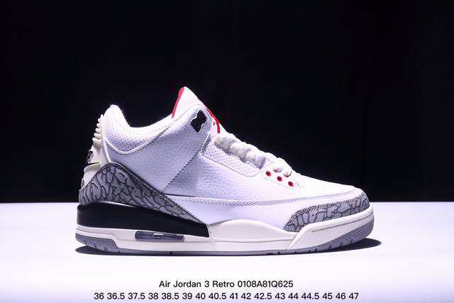 耐克 乔丹 Aj 3 耐克 Nike Air Jordan 3 Retro Sp 乔3 复刻篮球鞋 乔丹3代 三代 男女子运动鞋 作为 Aj 系列中广受认可的运