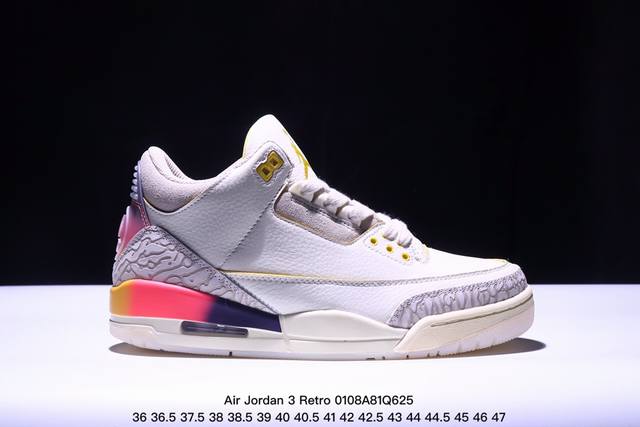 耐克 乔丹 Aj 3 耐克 Nike Air Jordan 3 Retro Sp 乔3 复刻篮球鞋 乔丹3代 三代 男女子运动鞋 作为 Aj 系列中广受认可的运