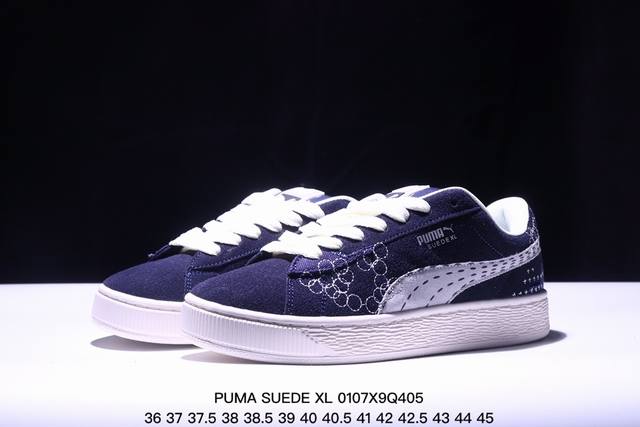 集合图 真标puma Suede Xl 复古单品 彪马 防滑耐磨低帮德训板鞋 货号:3 777 02 尺码:36 37 37.5 38 38.5 39 40 4