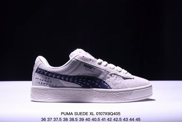 真标puma Suede Xl 复古单品 彪马 防滑耐磨低帮德训板鞋 货号:3 777 02 尺码:36 37 37.5 38 38.5 39 40 40.5