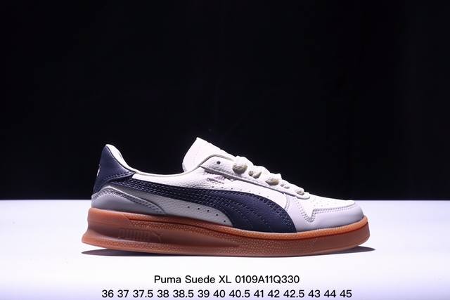 Puma Suede Xl复古单品 彪马 防滑耐磨低帮德训板鞋 货号:395363 01 尺码:36～ 45 Xm0109Q330