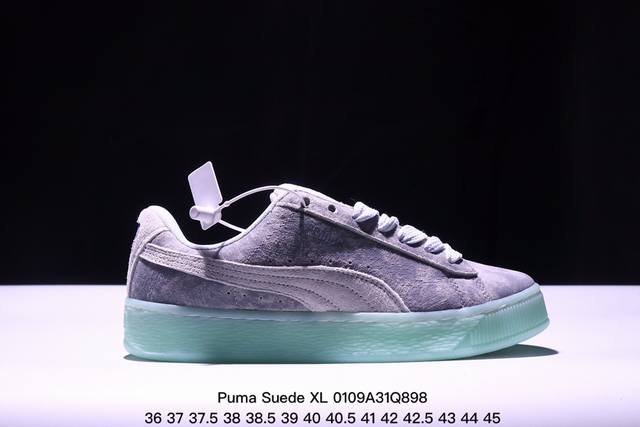 公司级puma Suede Xl Skate复古单品 彪马 防滑耐磨低帮德训板鞋 货号:401743 01 尺码:36 37 37.5 38 38.5 39 4