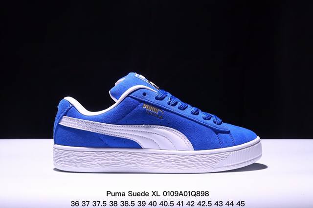 公司级puma Suede Xl 复古单品 彪马 防滑耐磨低帮德训板鞋 货号:395205 01 尺码:35.5 36 37 37.5 38 38.5 39 4