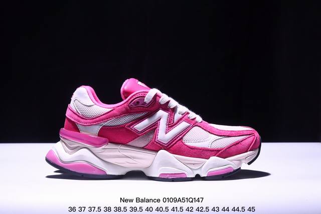 公司级new Balance 公司级版本 Nb9060 联名款 复古休闲运动慢跑鞋 鞋款灵感源自设计师本人对夏日的怀日回忆。鞋面大身由空间双格及磨砂鞋面拼接而生