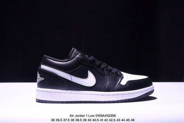 公司级air Jordan 1 Low Aj1乔1低帮休闲板鞋 同步官方配色 市场唯一独家头层皮打造 原鞋原档案开发 原厂皮料 原档冲孔鞋头 正确满胶鞋垫 四线