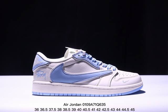 海外爆款限量发售！公司级 Nike Jordan Air Jordan 1“古驰联名 米绿针织” 高端定制 低帮 复古 减震 防滑 耐磨 篮球鞋 定制鞋盒 大厂