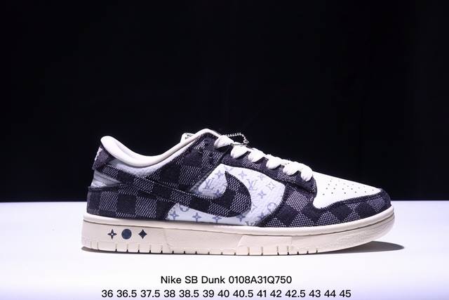 耐克nike Sb Dunk Low Pro 扣篮系列复古低帮休闲运动滑板板鞋。采用脚感柔软舒适zoomair气垫，有效吸收滑板等极限运动在落地时带来的冲击力，