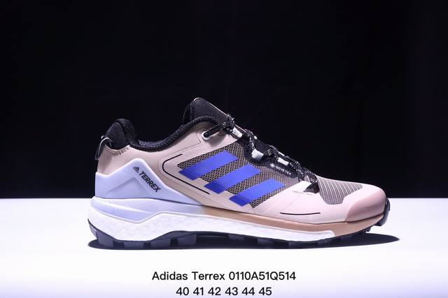 阿迪达斯adidas Terrex Skychaser 2 高频网面 防滑耐磨减震中底 户外越野登山运动鞋 Size:如图 Xm0 Q514