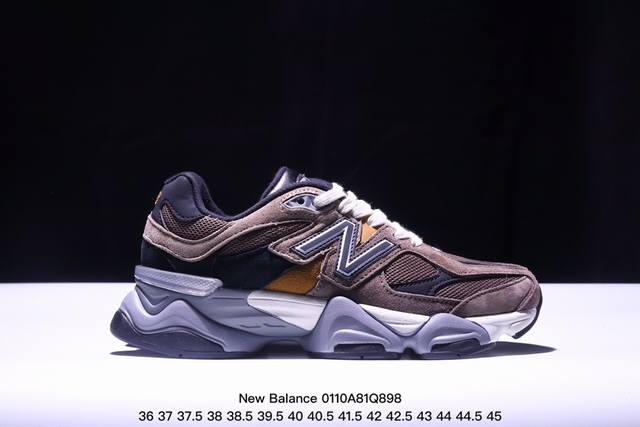 公司级new Balance 公司级版本 Nb9060 联名款 复古休闲运动慢跑鞋 鞋款灵感源自设计师本人对夏日的怀日回忆。鞋面大身由空间双格及磨砂鞋面拼接而生