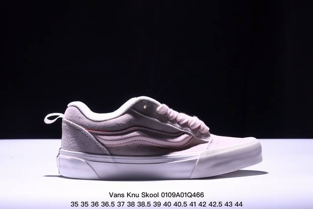 Vans Knu Skool 百搭休闲防滑减震低帮 板鞋男女同款 颜色： 尺码：35 36 36.5 37 38 38.5 39 40 40.5 41 42 4