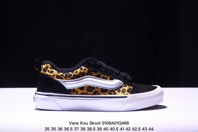 Vans Knu Skool 百搭休闲防滑减震低帮 板鞋男女同款 颜色： 尺码：35 36 36.5 37 38 38.5 39 40 40.5 41 42 4