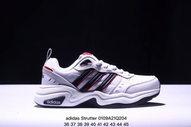 Adidas 阿迪达斯 Strutter 复古老爹鞋满天星系列 男女鞋 新品轻便网球鞋低帮透气老爹鞋运动休闲鞋缓震跑步鞋eg2668 Xm0109Q204