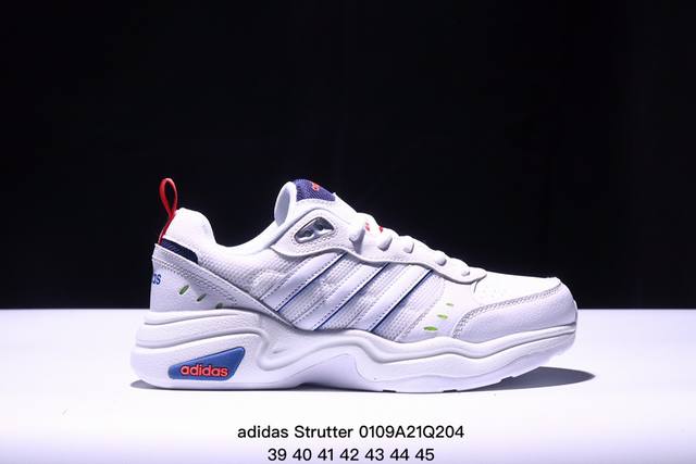 Adidas 阿迪达斯 Strutter 复古老爹鞋满天星系列 男女鞋 新品轻便网球鞋低帮透气老爹鞋运动休闲鞋缓震跑步鞋eg2668 Xm0109Q204