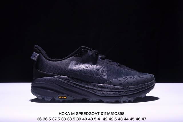 公司级小红书推荐hoka M Speedgoat 6全新配色 这个品牌来自于新西兰的毛利语，Hoka表示大地，One One表示飞越，连起来就是飞越地平线，On