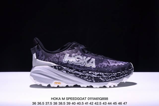 公司级小红书推荐hoka M Speedgoat 6全新配色 这个品牌来自于新西兰的毛利语，Hoka表示大地，One One表示飞越，连起来就是飞越地平线，On