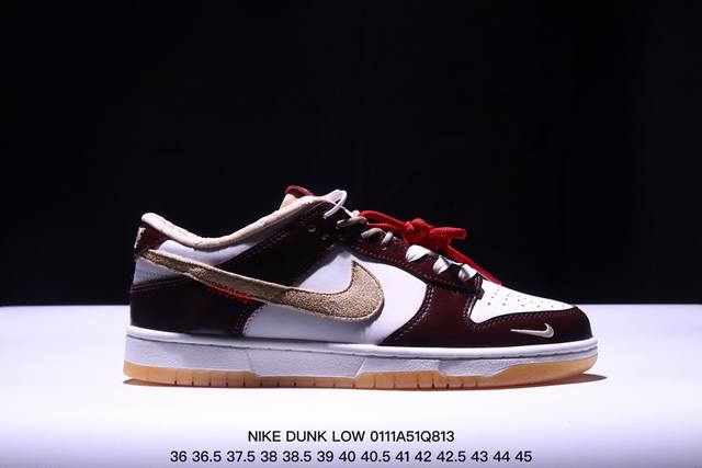 公司级耐克nike Dunk Low 扣篮系列 复古低帮休闲运动滑板板鞋 采用脚感柔软舒适zoomair气垫 有效吸收滑板等极限运动在落地时带来的冲击力 为街头