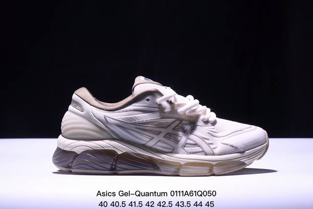 公司级asics Gel-Quantum 360 Vii 亚瑟士运动透气专业跑鞋 1A747-101进口针织透气鞋面 轻量舒适透气材质球鞋性质造型设计简约百搭极