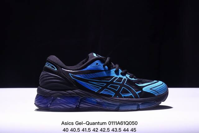 公司级asics Gel-Quantum 360 Vii 亚瑟士运动透气专业跑鞋 1A747-101进口针织透气鞋面 轻量舒适透气材质球鞋性质造型设计简约百搭极