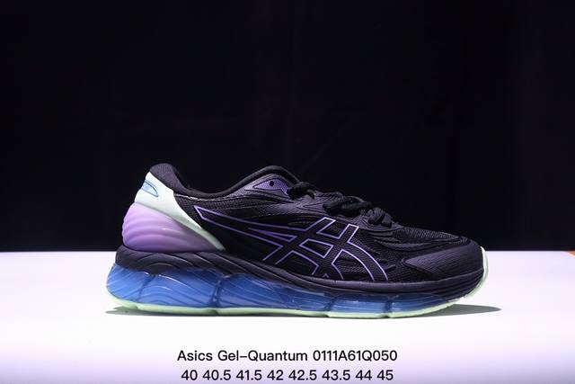 公司级asics Gel-Quantum 360 Vii 亚瑟士运动透气专业跑鞋 1A747-101进口针织透气鞋面 轻量舒适透气材质球鞋性质造型设计简约百搭极