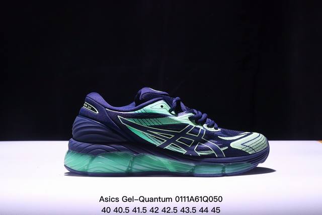 公司级asics Gel-Quantum 360 Vii 亚瑟士运动透气专业跑鞋 1A747-101进口针织透气鞋面 轻量舒适透气材质球鞋性质造型设计简约百搭极