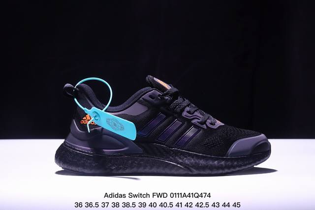 Adidas Switch Fwd 阿尔法 公司级 Adidas Switch Fwd阿尔法爆米花网面透气休闲跑鞋 货号：Cg4362 尺码：36 36.5 3