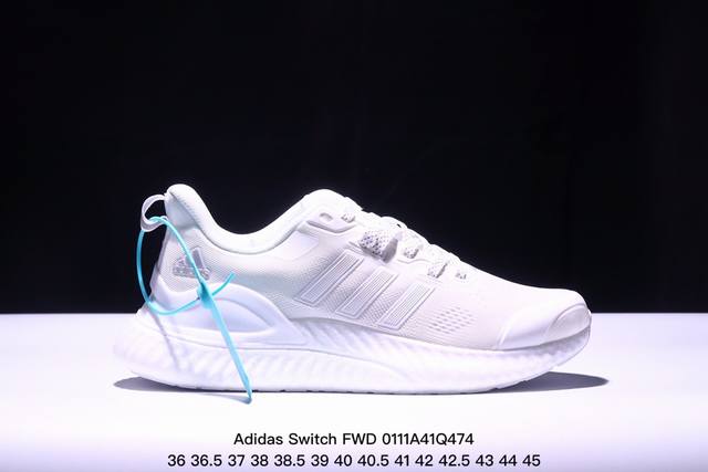 Adidas Switch Fwd 阿尔法 公司级 Adidas Switch Fwd阿尔法爆米花网面透气休闲跑鞋 货号：Cg4362 尺码：36 36.5 3