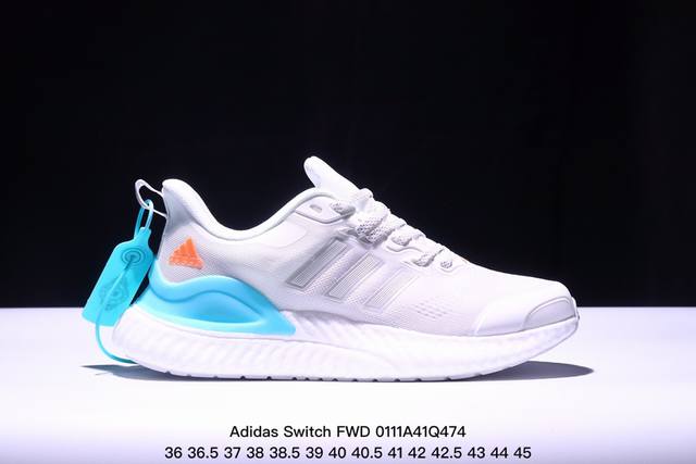 Adidas Switch Fwd 阿尔法 公司级 Adidas Switch Fwd阿尔法爆米花网面透气休闲跑鞋 货号：Cg4362 尺码：36 36.5 3